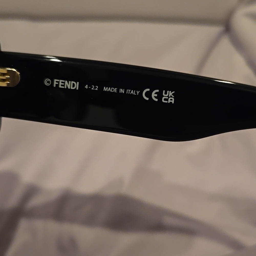 Fendi Tortoise Gray Gradient Brand New Sunglasses with Box - Picture 5 of 14